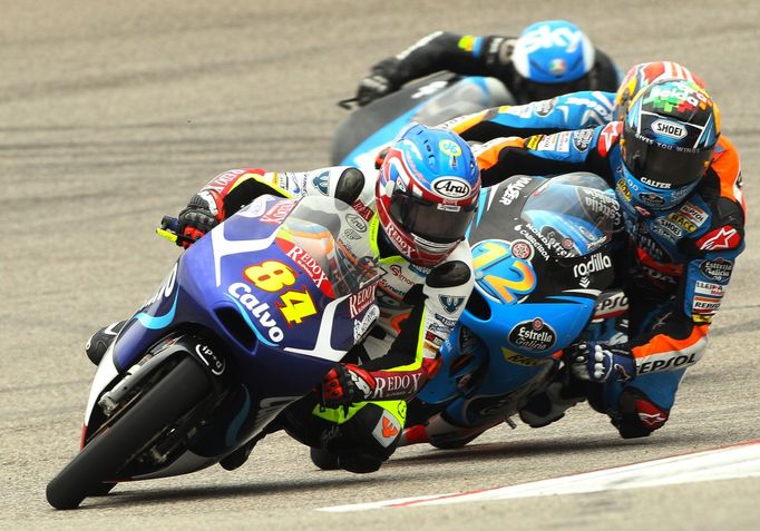 VC Ameriky 2014, Moto3: Jakub Kornfeil, KTM; Alex Marquez, Honda