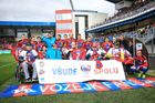 Do Štruncových sadů v neděli přijelo Slovácko a zápasu předcházela charitativní akce na podporu vozíčkářů.