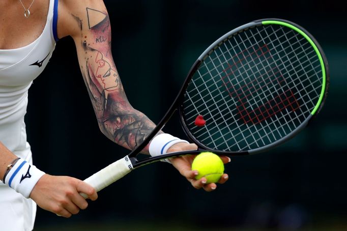 Tereza Martincová ve druhém kole Wimbledonu 2021