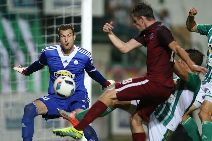 Liga, Bohemians-Sparta: Tomáš Fryšták - Ondřej Zahustel