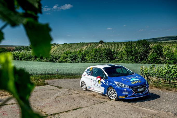 Jan Talaš ml. , Peugeot 208 R2 na trati Rallye Hustopeče 2021