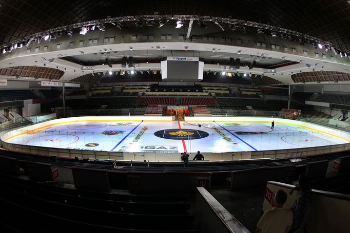 Tipsport Arena Praha - zázemí klubu HC LEV Praha před sezónou 2012/13.