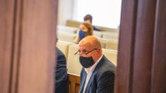 Politik ODS Jiří Hos se u brněnského soudu hájí, že společně s členy ANO žádné zakázky nemanipuloval.