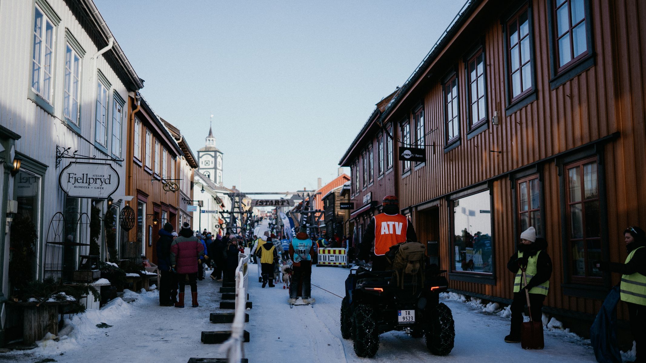 femundlopet psí spřežení mushing norsko