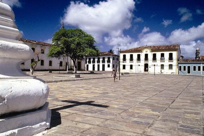 Náměstí Sao Francisco v brazilském městě Sao Cristovao.