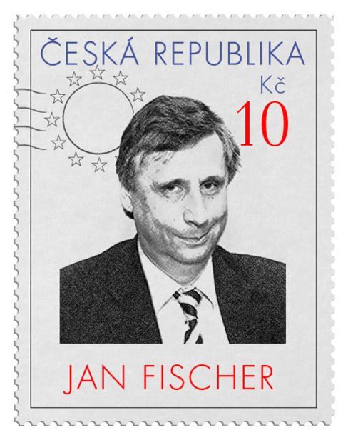 Kandidáti na poštovních známkách - Fischer