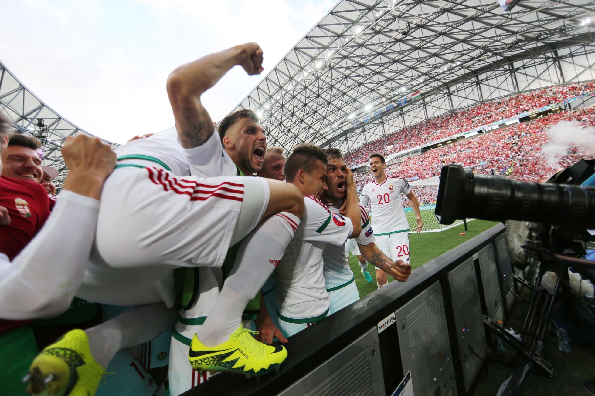 Euro 2016, Maďarsko-Island: Maďaři slaví gól na 1:1