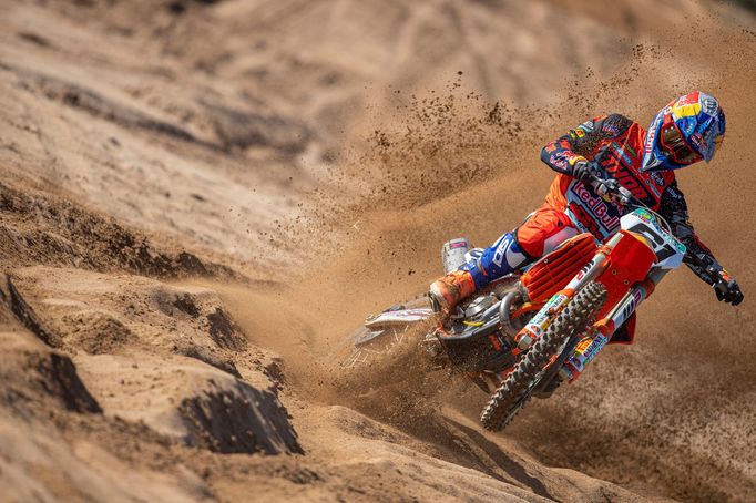 Španělský motokrosař Jorge Prado na KTM