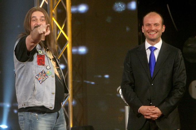 Slavnostní předávání cen TýTý 2008- "Ozzák" Martin Dejdar a Dalibor Gondík