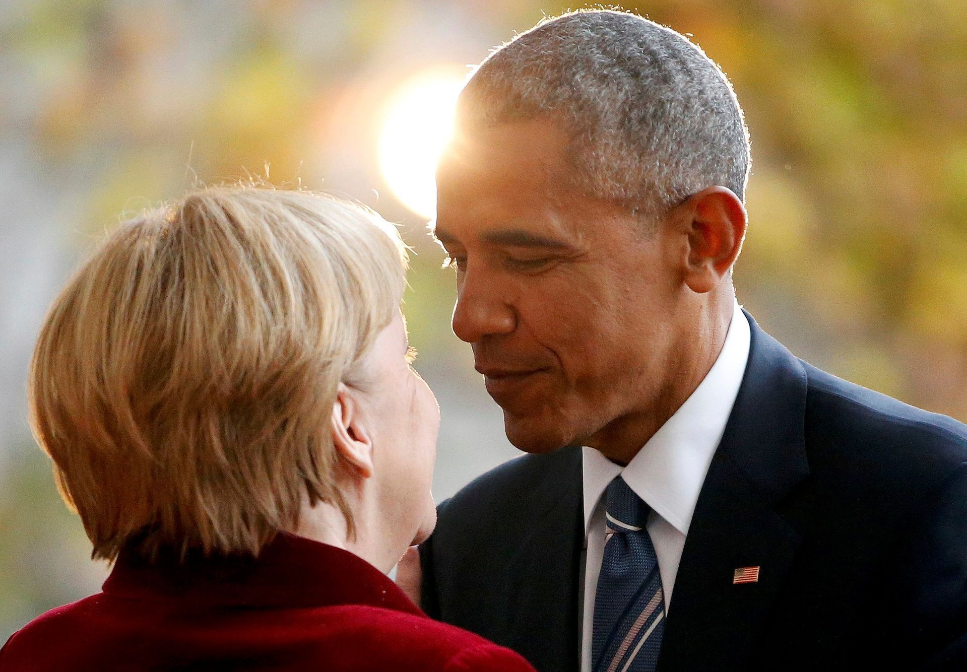 Obama s Merkelovou