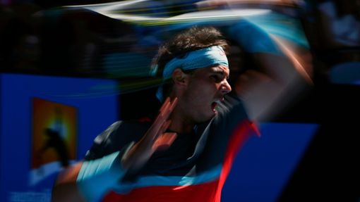 Rafael Nadal ve čtvrtfinále Australian Open 2014