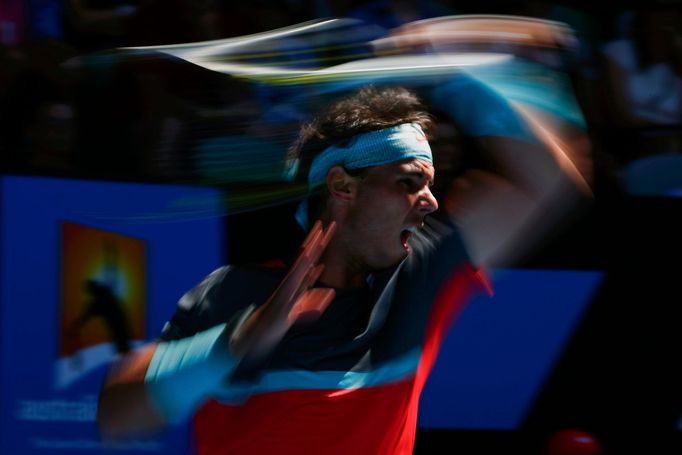 Rafael Nadal ve čtvrtfinále Australian Open 2014