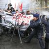 Fotogalerie: Boj belgických ocelářů proti propouštění