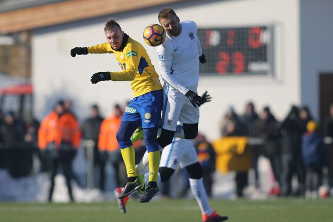 Fotbalová Sparta v zimní přípravě v sezoně 2016/17. Michal Kadlec