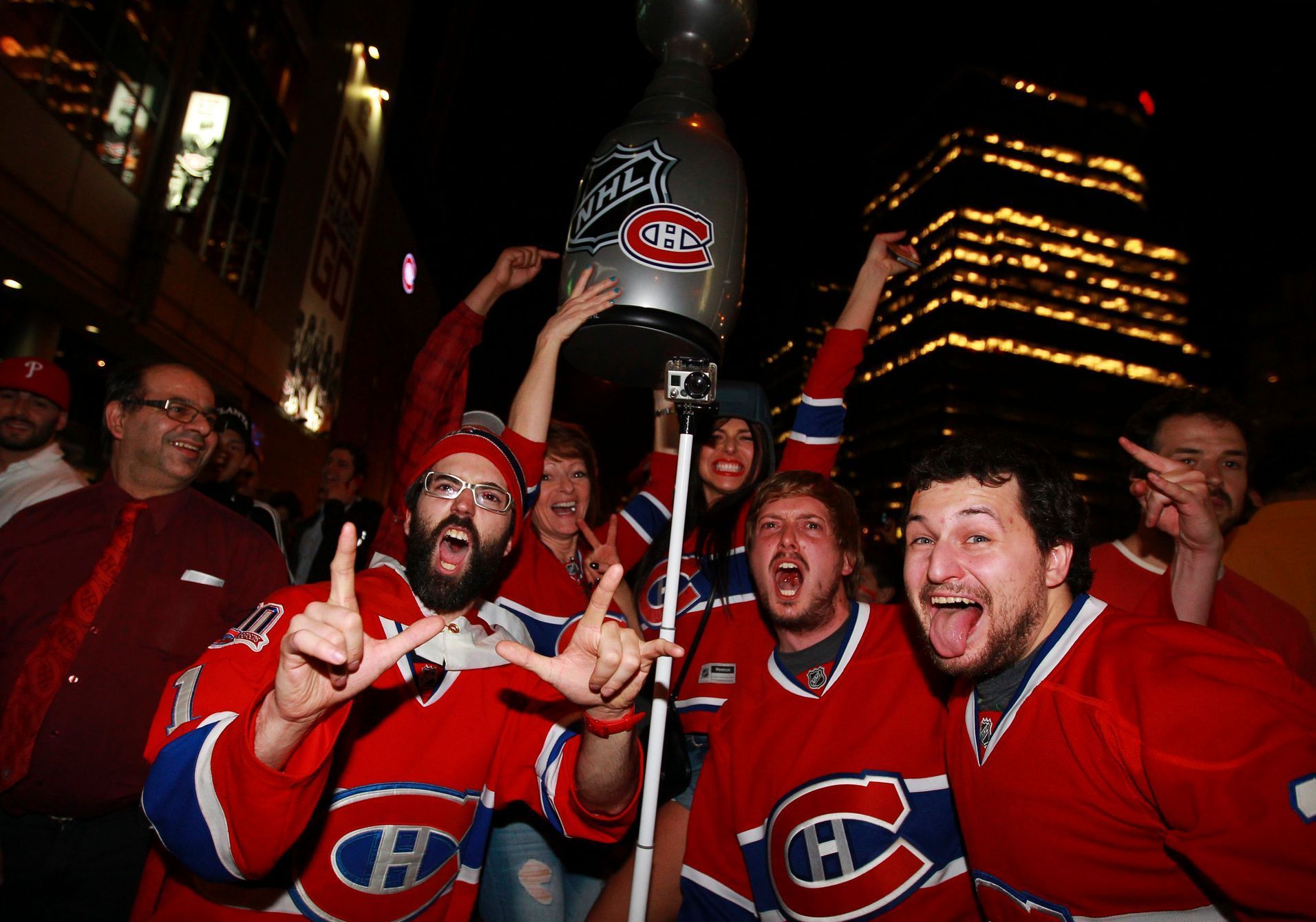 Montreal Canadiens slaví postup do finále konference