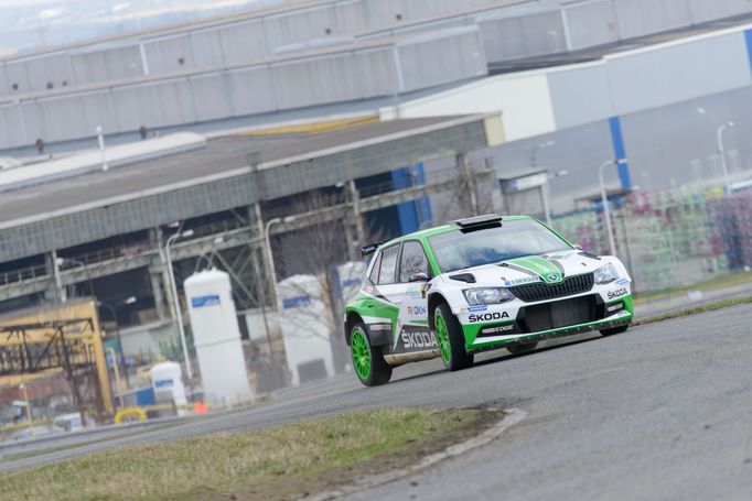 Valašská rallye 2017:  Jan Kopecký, Škoda Fabia R5