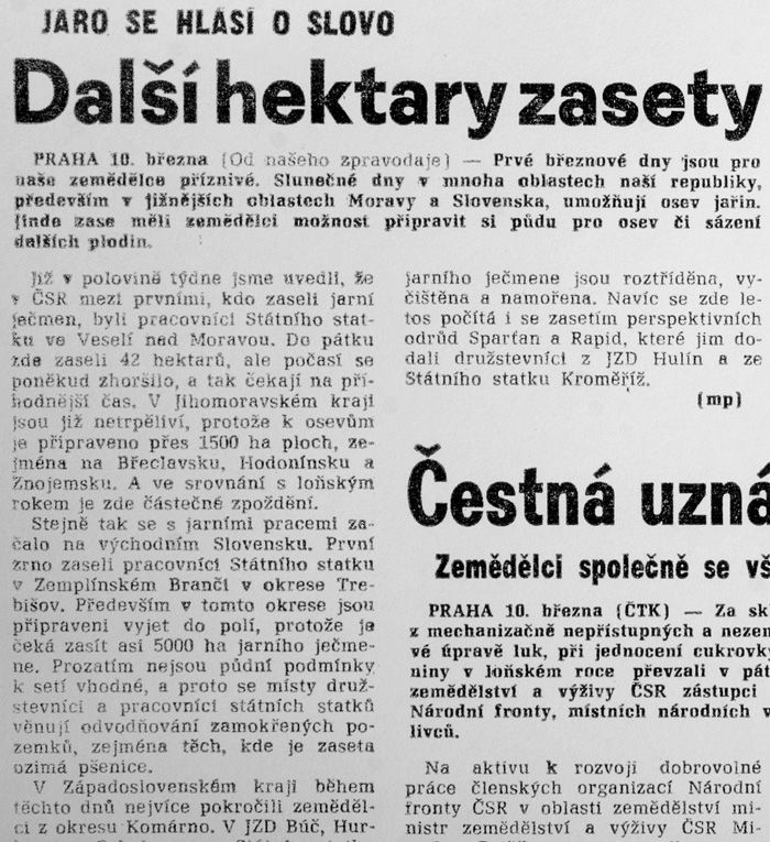 Rudé právo z března 1978