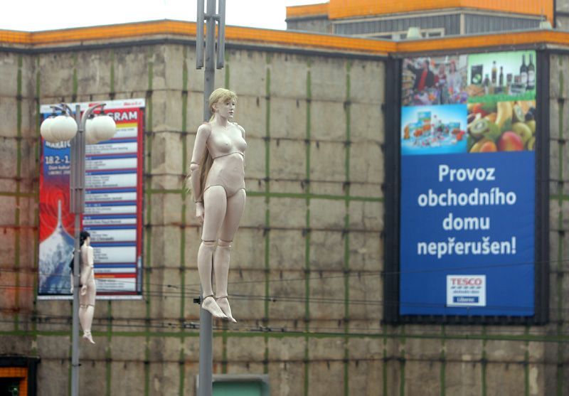 Obchodní dům Ještěd v Liberci před demolicí