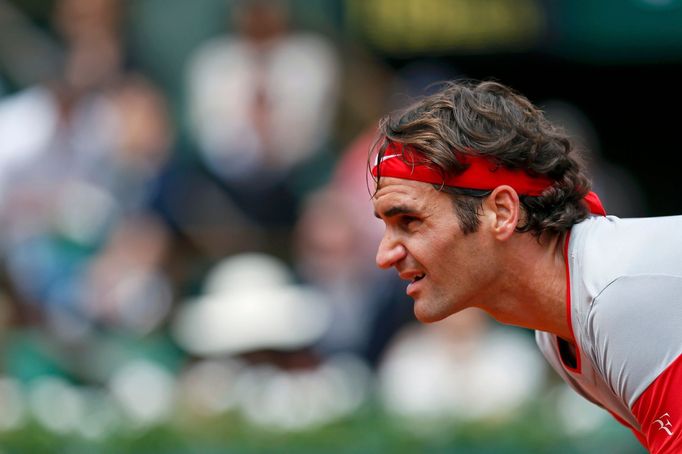 Roger Federer na French Open 2014