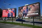 Billboardy prezidentských kandidátů na Slovensku