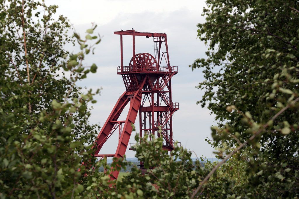 Zavřený důl v Žacléři
