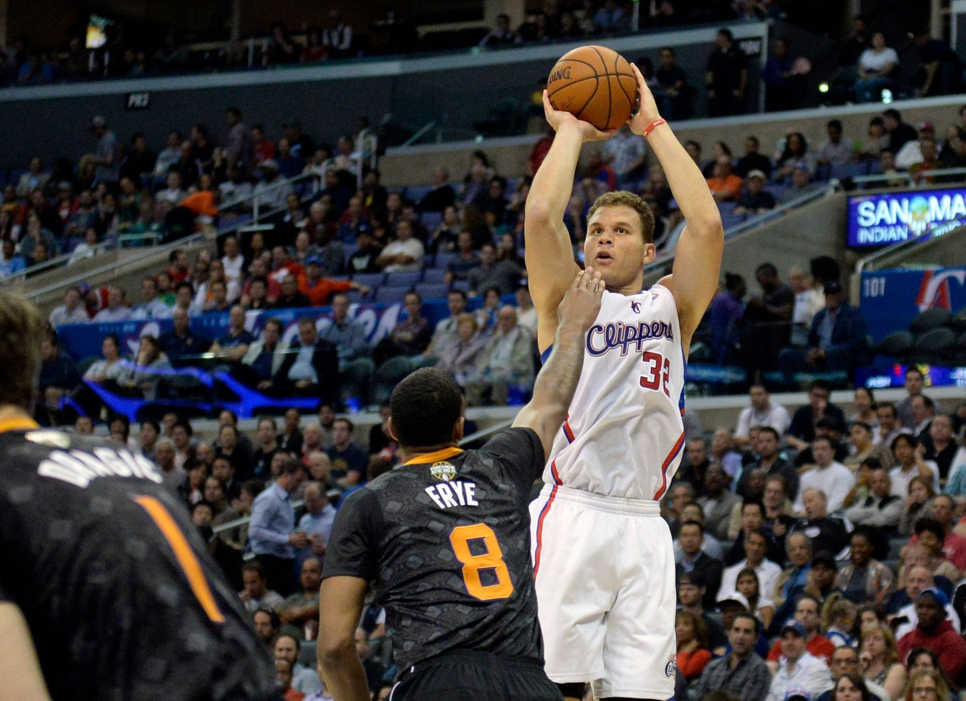 NBA, LA Clippers - Phoenix Suns: Blake Griffin (32) - Channing Frye (8)