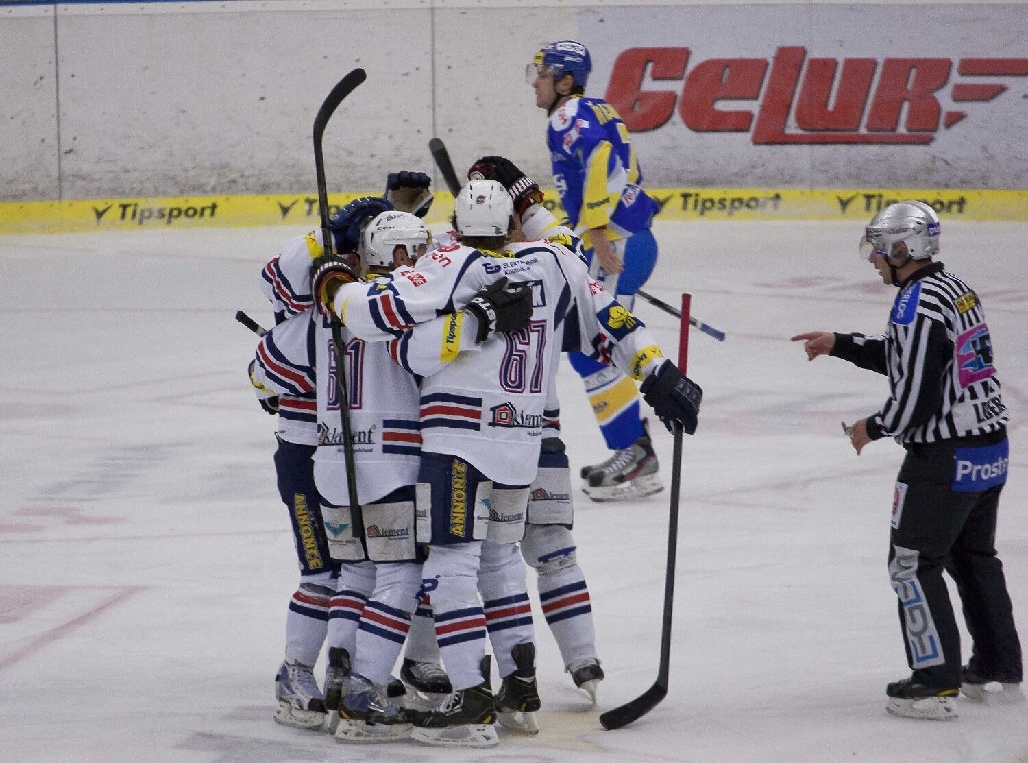 Hokejová extraliga, Zlín - Chomutov: radost Chomutova