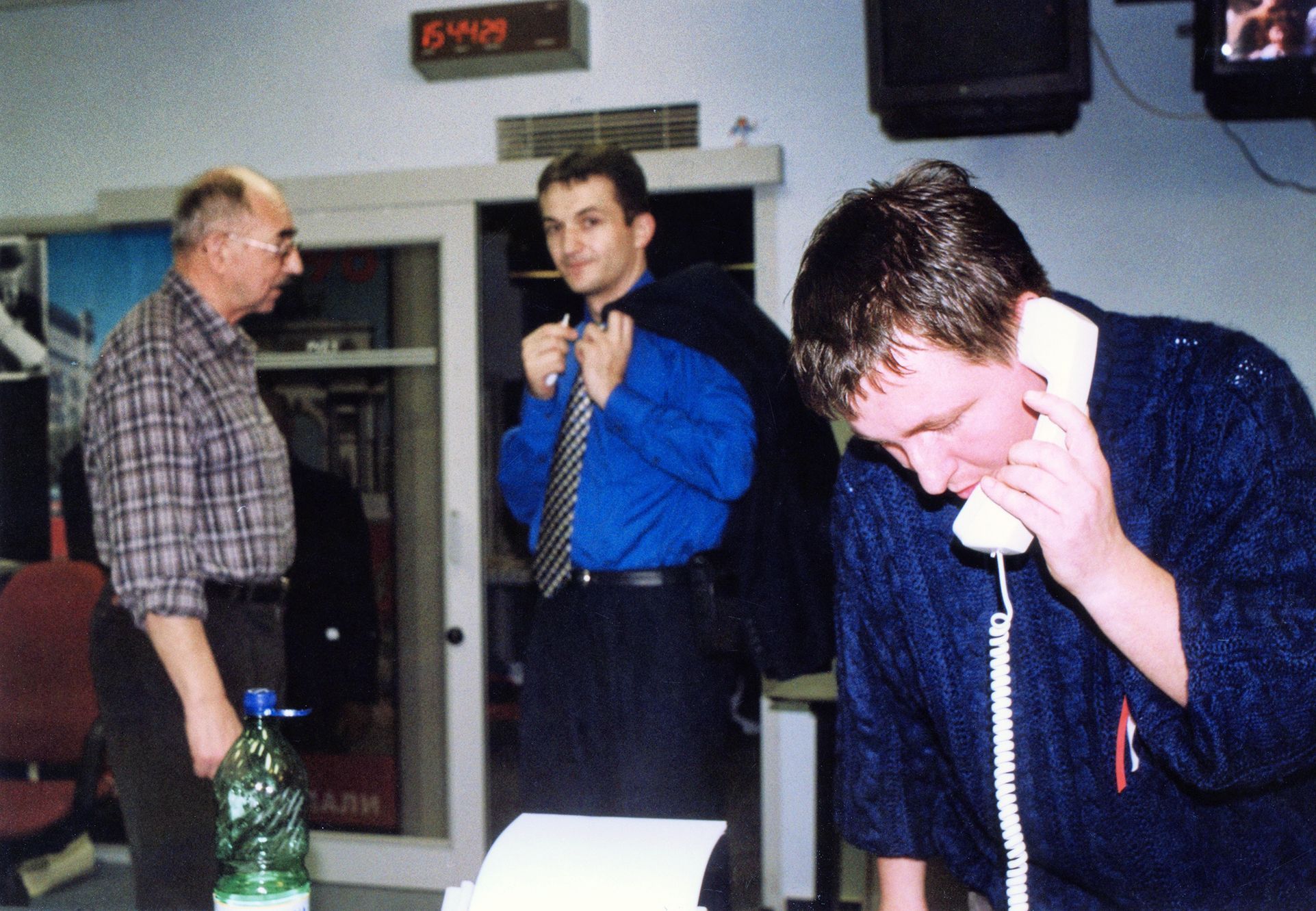 Jednorázové užití / Fotogalerie / Tak vypadala krize v České televizi před 20 lety