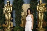 Penélope Cruzová na setkání umělců nominovaných na Oscara v Beverly Hills