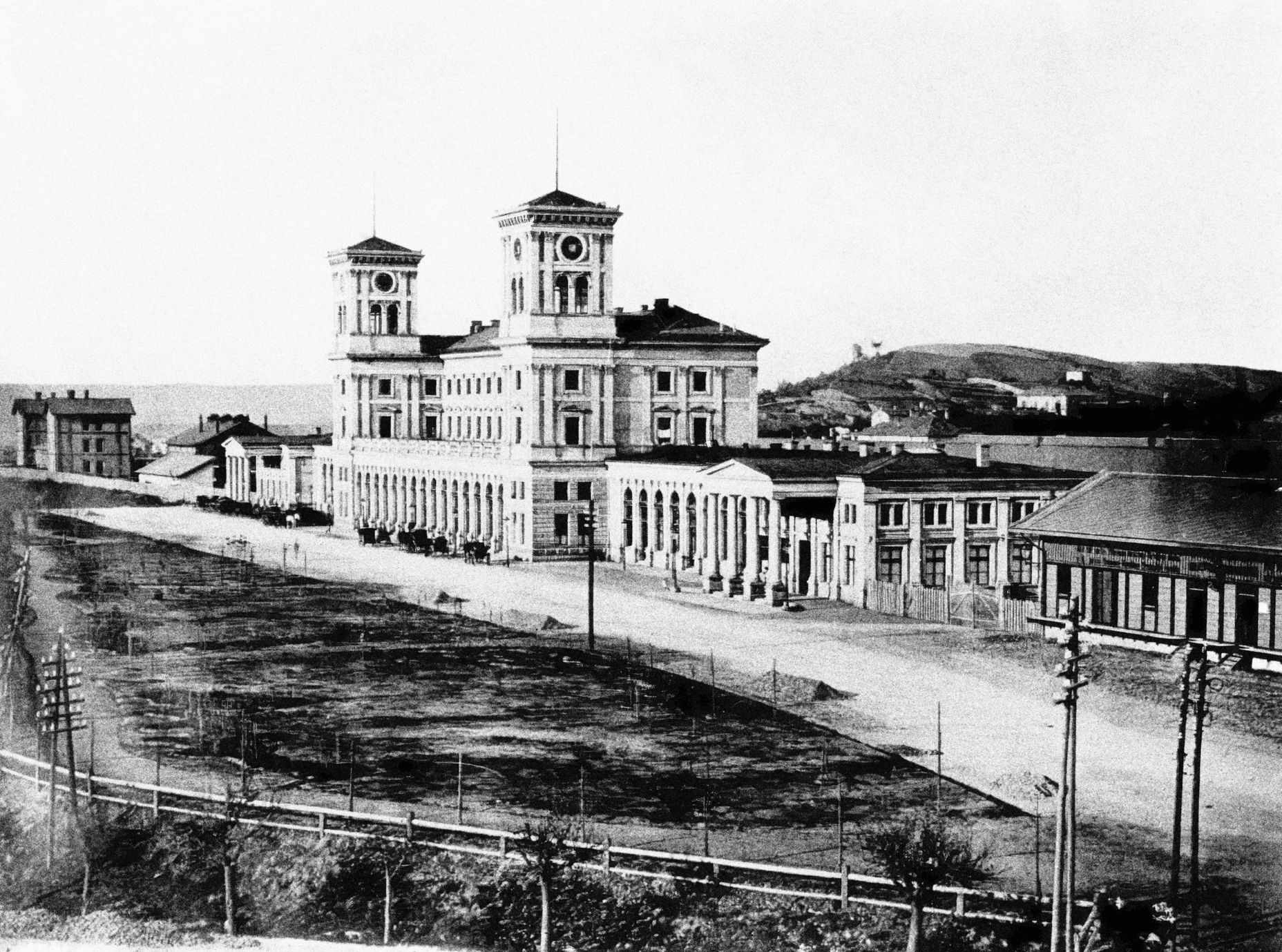 Hlavní nádraží - historické fotografie