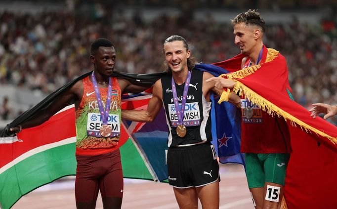 Novozélanďan Geordie Beamish na MS 2025 v atletice