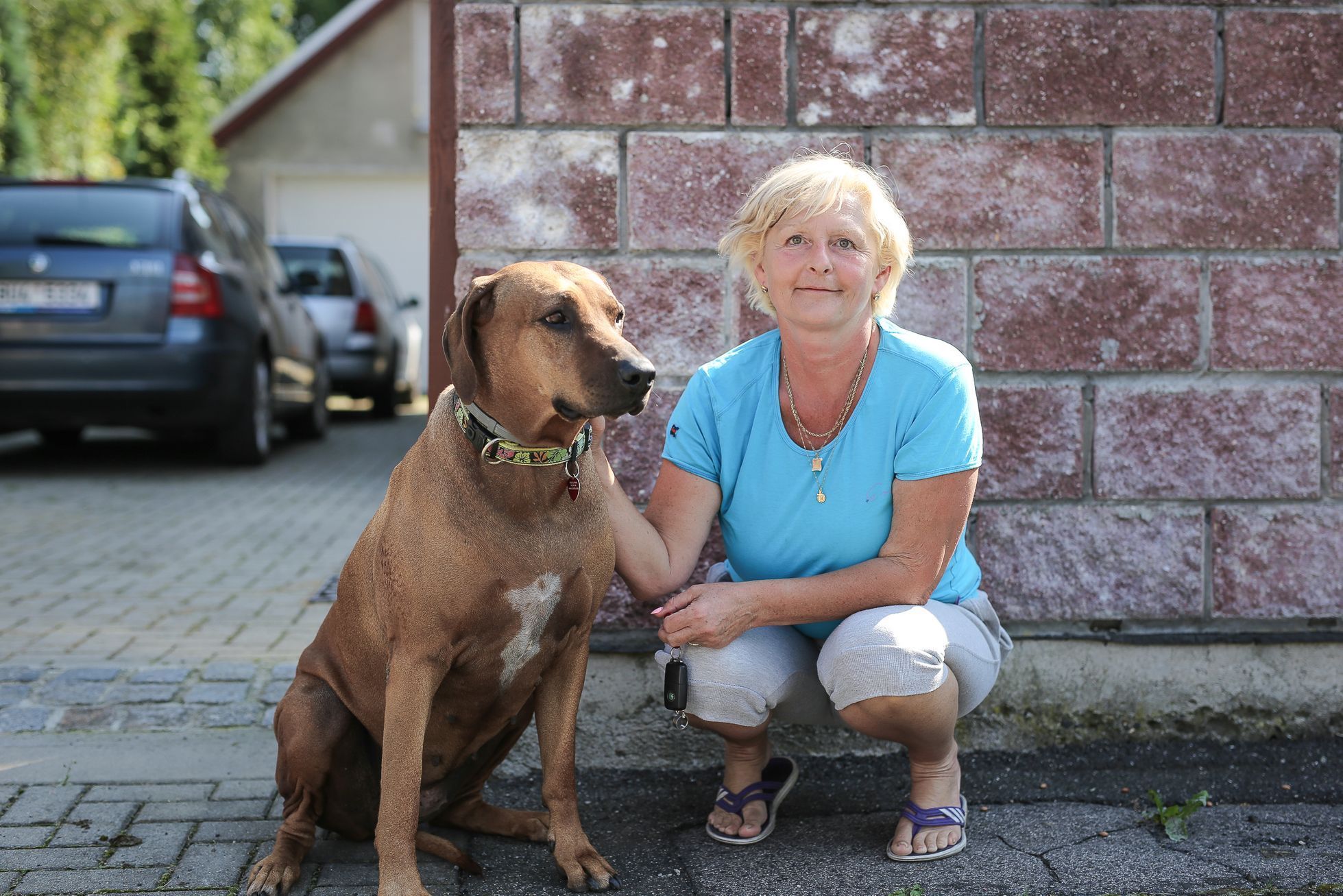 ulice Kovářská, Varnsdorf - po návštěvě Babiše