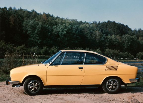 Škoda 110 R Coupé měla elegantní tvary.