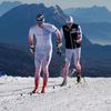 Čeští běžci na lyžích Petr Knop a Jakub Gräf