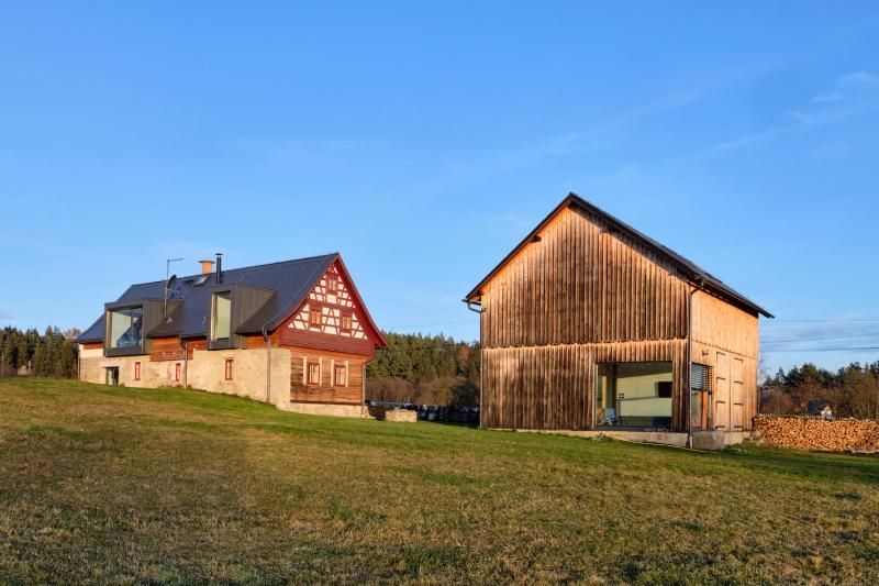 Roubenka U Babi, roubenka, chalupa, ubytování