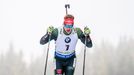 biatlon, SP 2018/2019, Pokljuka, vytrvalostní závod mužů, Němec Johannes Kühn