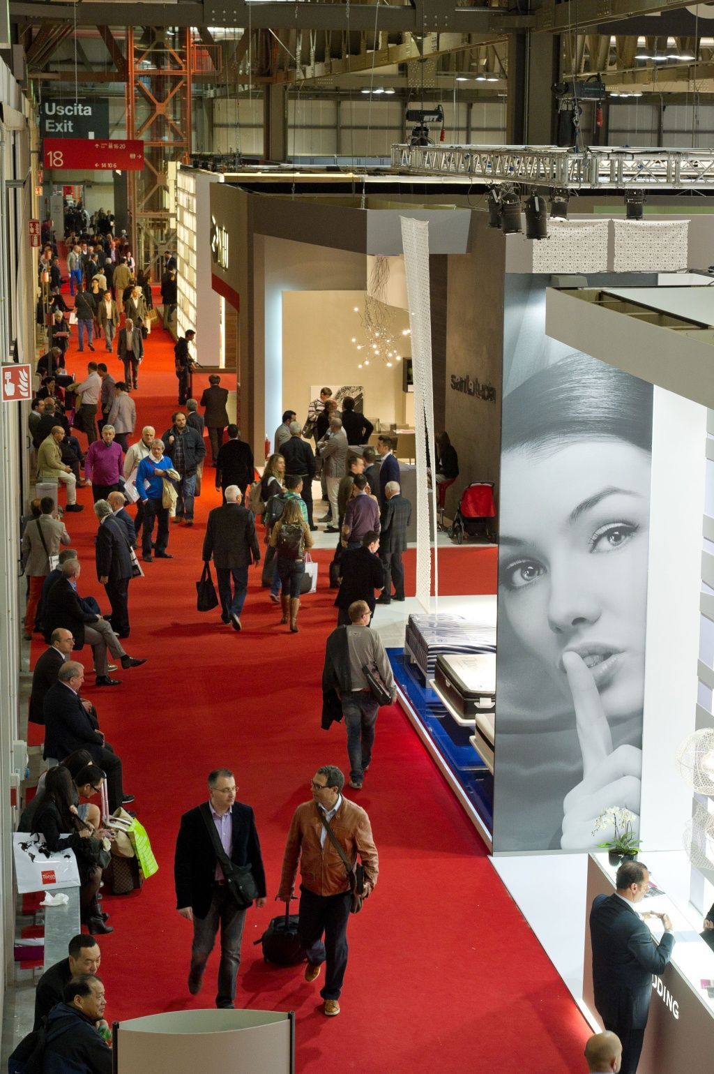 Expozice milánského veletrhu 2012