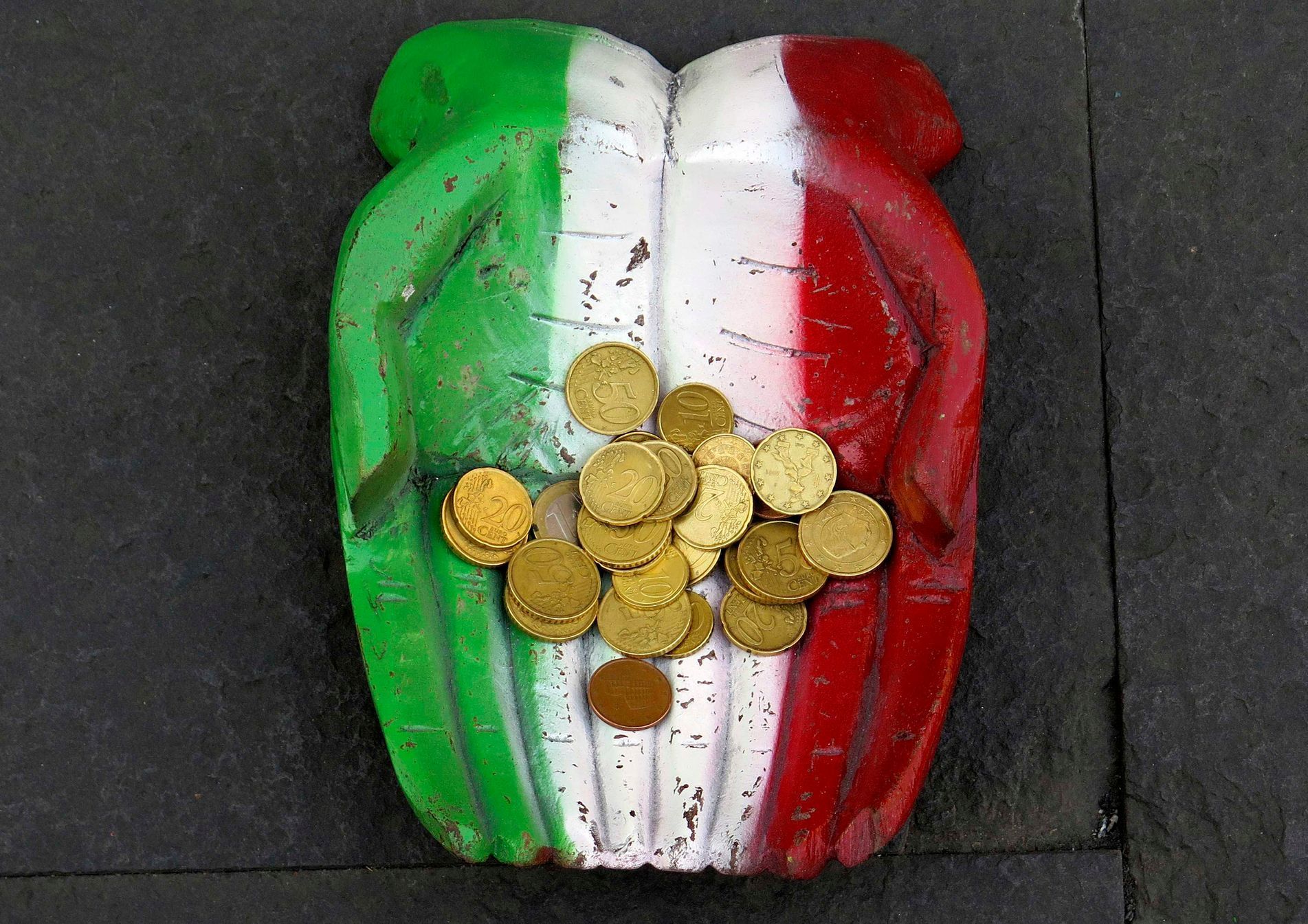 Itálie potřebuje eura, ilustrační foto