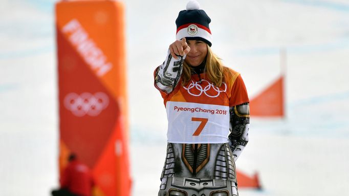 Ester Ledecká slaví zlato z paralelního obřího slalomu na ZOH 2018