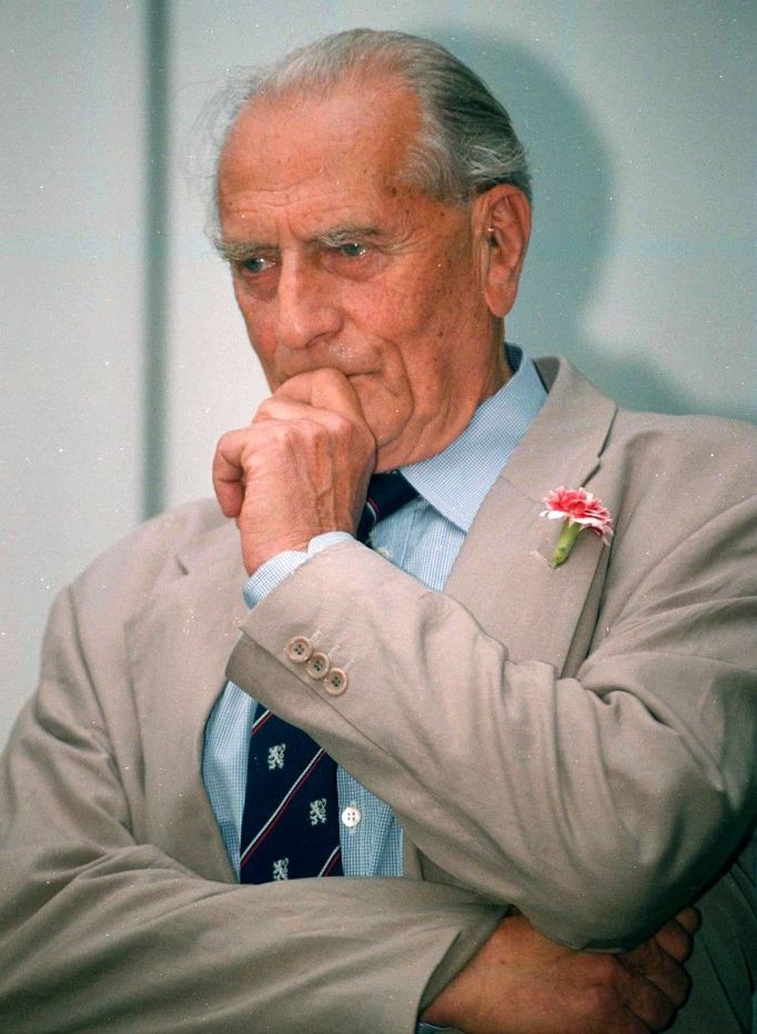 František Bělský v roce 1998.