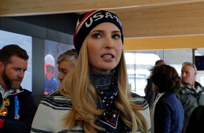 Ivanka Trumpová na ZOH 2018