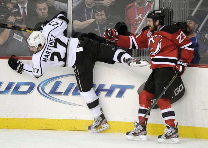 Druhé utkání finále NHL mezi New Jersey a Los Angeles