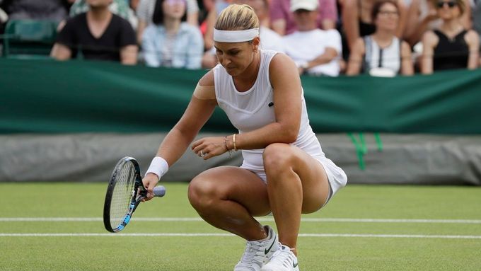 Dominika Cibulková na Wimbledonu.