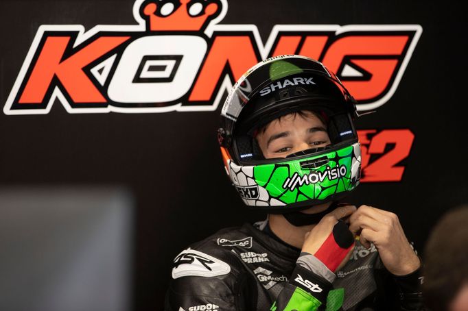 Oliver König v boxech MS superbiků 2023