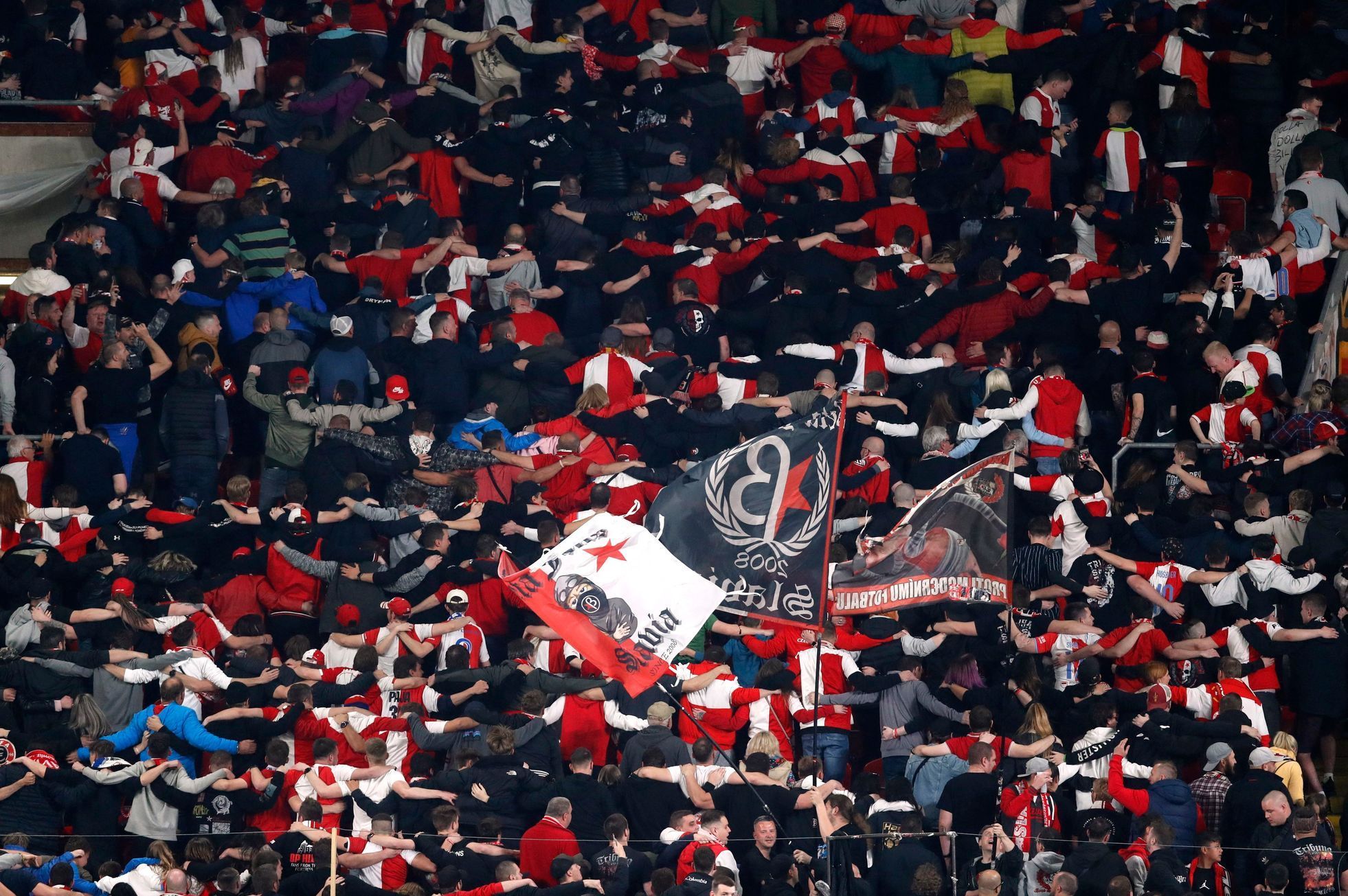 Europa Conference League - Quarter Final - Second Leg - Slavia Prague v Feyenoord