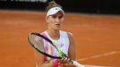 Markéta Vondroušová v semifinále tenisového turnaje v Římě 2020.