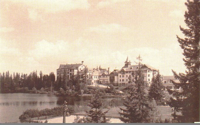 Grand Hotel Kempinski Vysoké Tatry, historické záběry