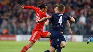 Liga mistrů 2022/23, Bayern - Plzeň: Leroy Sané před gólem na 1:0