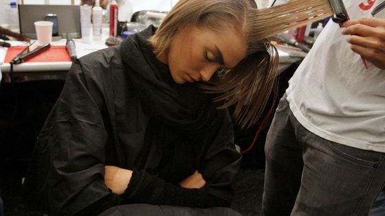 Zákulisí módní akce New York Fashion Week: Modelky, jak je neznáte