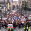 Týden neklidu, demonstrace v Praze